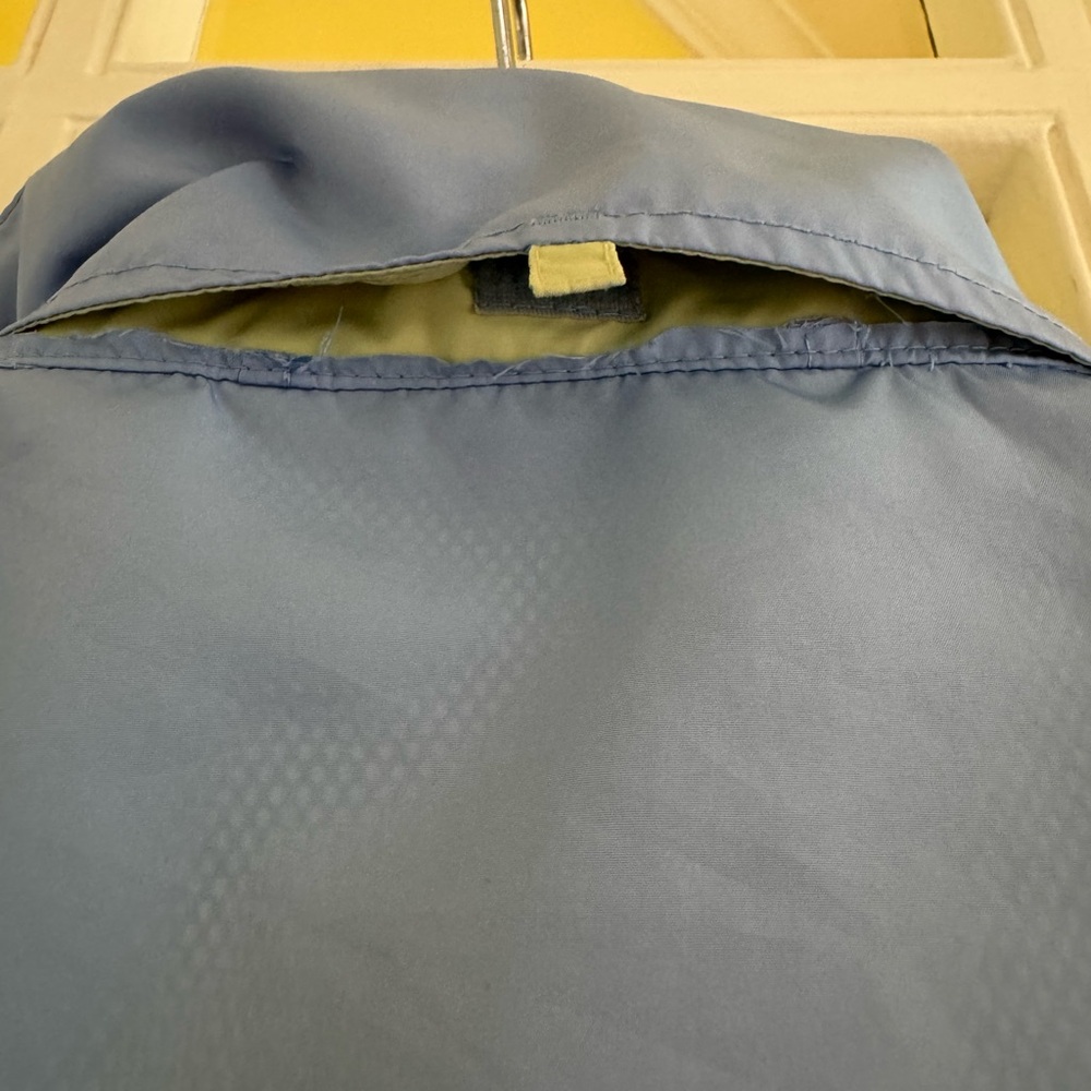 Eddie Bauer Colorblock Windbreaker - Periwinkle and Soft Yellow - Picture 12 of 16